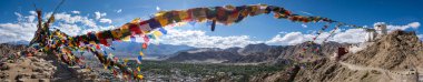 Tsemo Gompa Panoraması, Leh, Ladakh