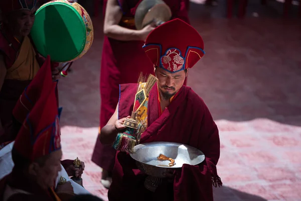 Festiwal klasztorny Takthok w Ladakh — Zdjęcie stockowe