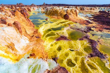 Dallol, Danakil depresyonu, Etiyopya