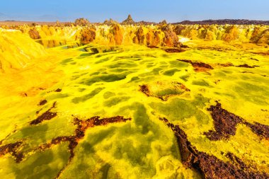 Dallol, Danakil depresyonu, Etiyopya