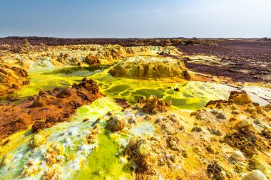 Dallol, Danakil depresyonu, Etiyopya