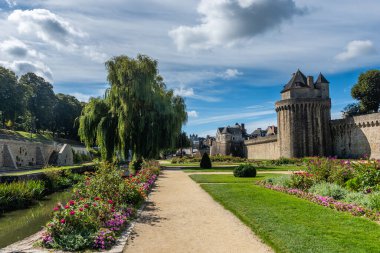 Güzel ortaçağ kasabası Vannes