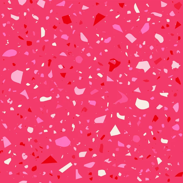 Gül pembe kırmızı sesi Terrazzo zemin doku