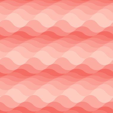 Carol turuncu renkli soyut dalga deseni