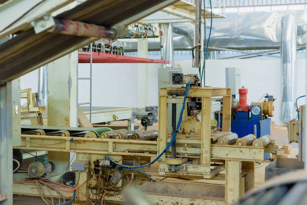 Máquina Para Hacer Ladrillos Producción Bloques Ladrillo Fábrica Preparando Ladrillos — Foto de Stock
