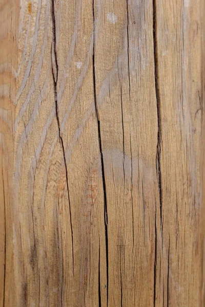 Rissiges Massivholz Holzstruktur Holzuntergrund Alter Baum Natürliche Alterung Des Holzes — Stockfoto