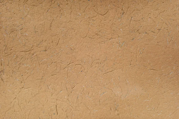Текстура Глиняной Стены Стена Глины Соломы Стена Старого Здания — стоковое фото