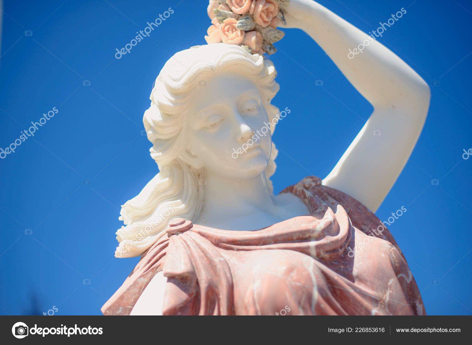 Statue Greek Goddess Portrait Statue Woman Sky Sculpture Adult Woman Stock Photo by ©Kinderkz 226853616 Statue Greek Goddess Portrait Statue Woman Sky Sculpture Adult Woman Stock Photo by ©Kinderkz 226853616