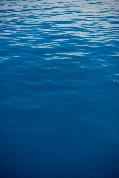 Textura Mar Azul Textura Lago Azul Superfície Água Lago Issyk — Fotografia de Stock