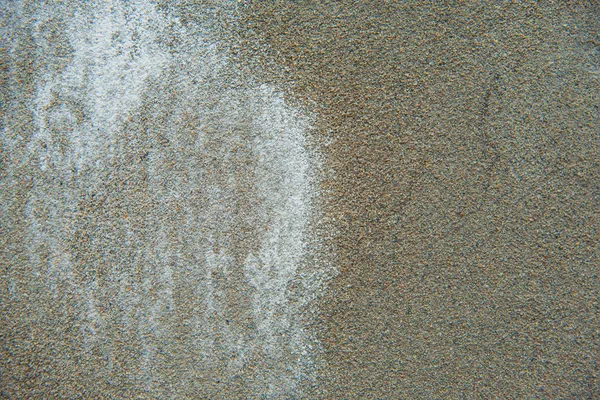 Cracked Plaster Wall Texture Concrete Sand Background White Divorces Sand — Stock Photo, Image