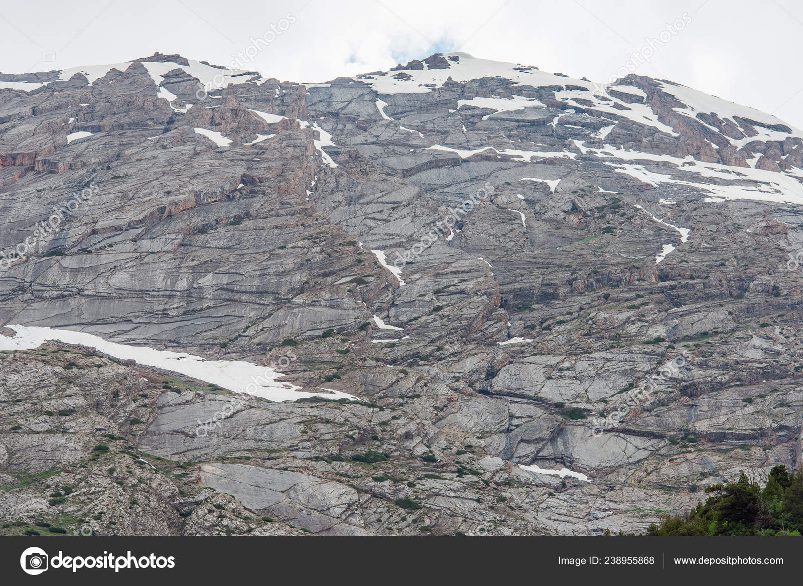 High Mountains Mountain Landscape Snow Covered Mountain Slopes Cloudy Sky Stock Photo Image By C Kinderkz High Mountains Mountain Landscape Snow Covered Mountain Slopes Cloudy Sky Stock Photo Image By C Kinderkz