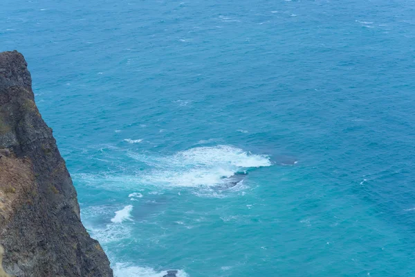 Cape Fiolent Felsige Meeresküste Wellen Schlagen Auf Die Felsen Schwarzes — Stockfoto