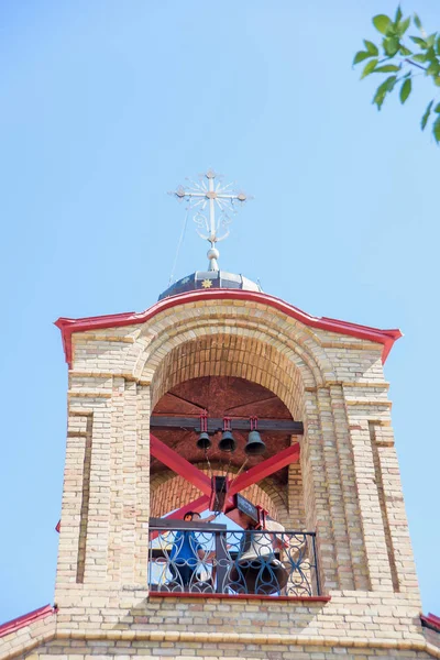 Wedding ceremony. Wedding in a Christian Church. Russian wedding. Church. Bells in The Russian Orthodox Church. Church bell.