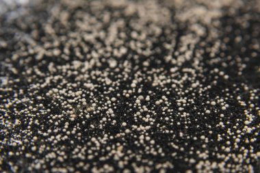 Su için kartuşu kes. Granül kömür. İyon değişimi reçine. Filtre sürahi. Filtre kartuşunun içi. Granüle kömür ve reçine dokusu.