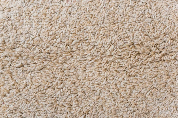Dywan Jest Beżowy Miękkie Wykładziny Podłogowe Tekstura Dywanu Duży Stos — Zdjęcie stockowe