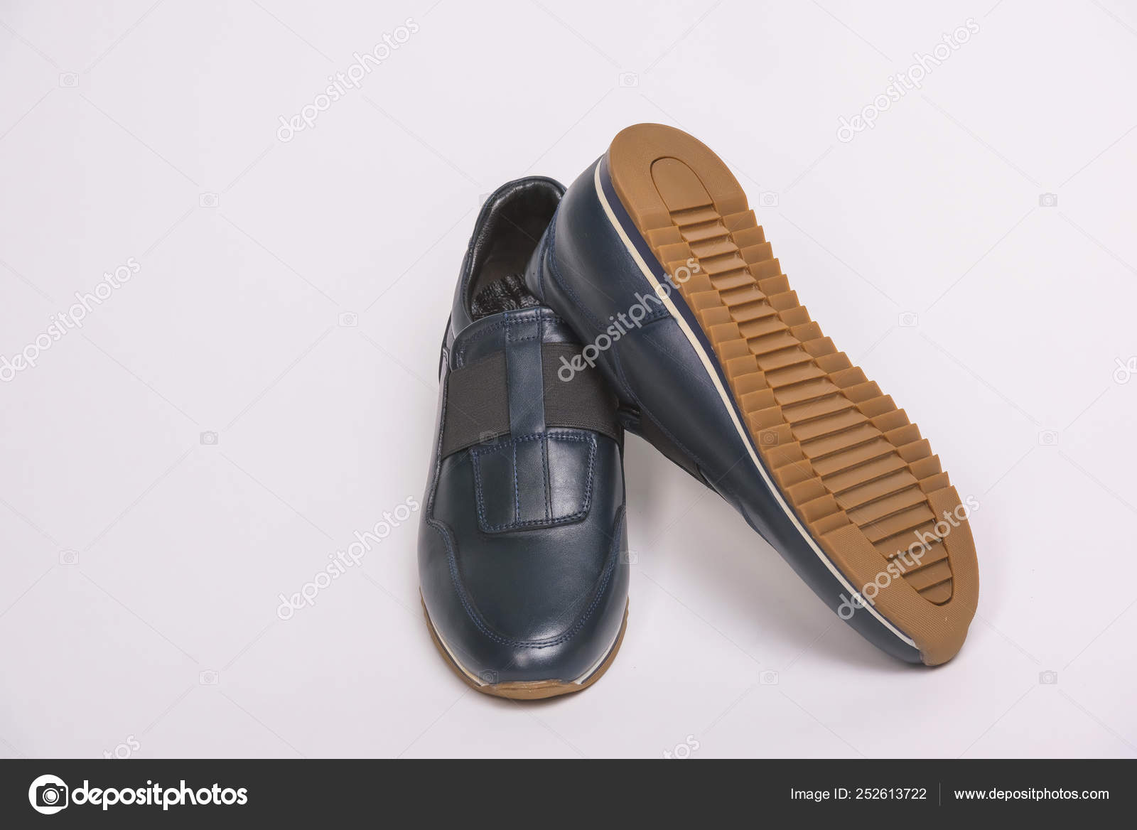 brown casual shoes with white sole