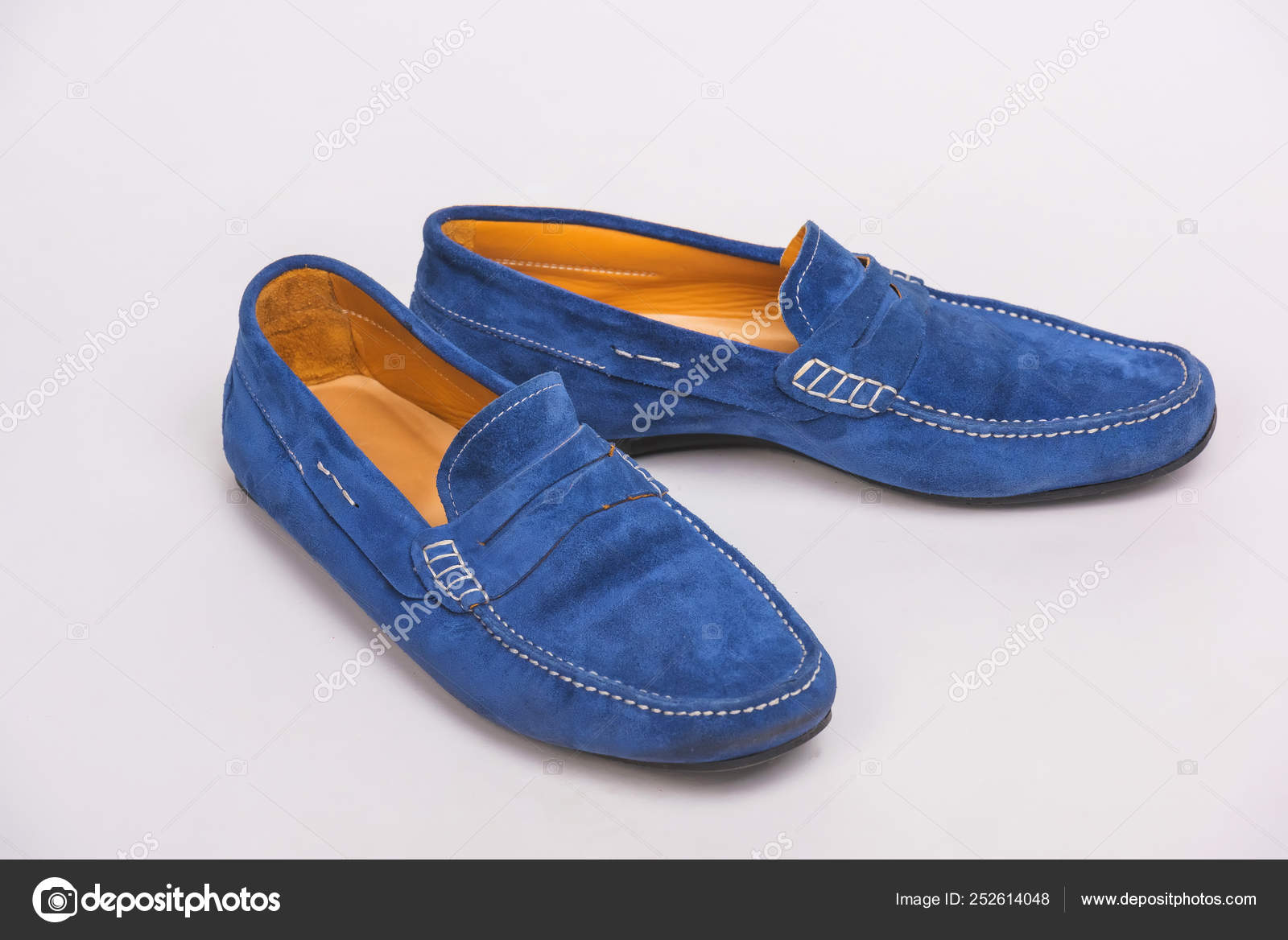 colored loafers