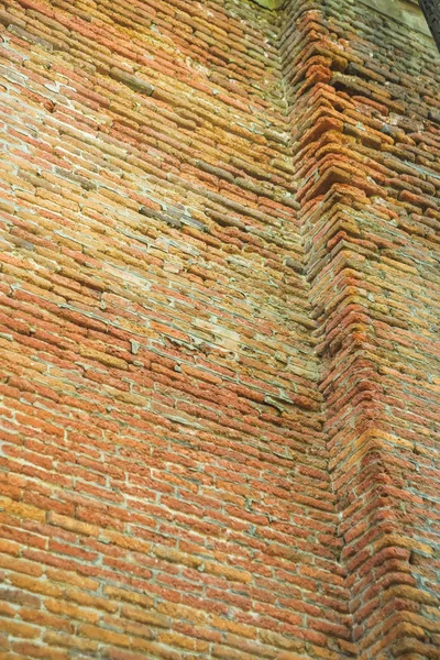 Texture Vieux Mur Briques Reste Géorgie Architecture Vintage Dans Ville — Photo