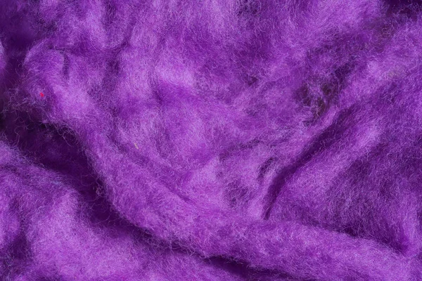 Textuur Van Donker Paarse Wol Voor Garen Violet Abstracte Achtergrond — Stockfoto