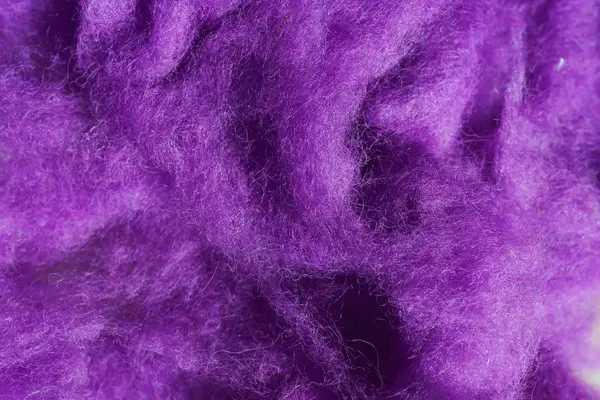 Textuur Van Donker Paarse Wol Voor Garen Violet Abstracte Achtergrond — Stockfoto