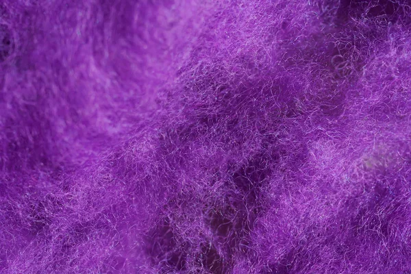 Textuur Van Donker Paarse Wol Voor Garen Violet Abstracte Achtergrond — Stockfoto