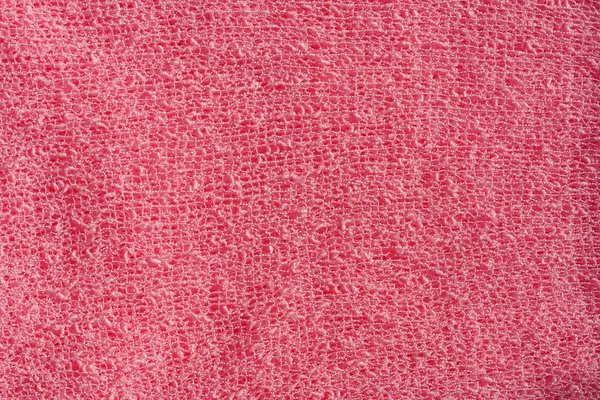 Różowa Dzianina Tekstura Tkaniny Dzianiny Streszczenie Różowe Tło Jasny Soczysty — Zdjęcie stockowe