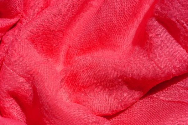Текстура Рожевої Тканини Рожевий Абстрактний Фон Світло Рожева Тканина Крупним — стокове фото