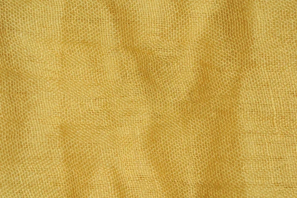 Tekstur Kain Kuning Muda Tekstur Bahan Tekstil Krem Syal Kuning — Stok Foto