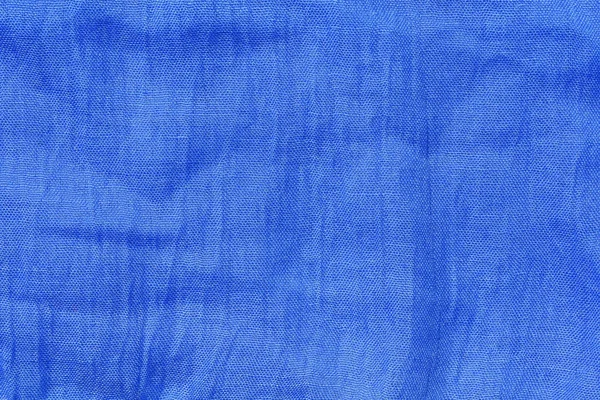 Texture Tessuto Blu Scuro Texture Verde Mare Sciarpa Blu — Foto Stock