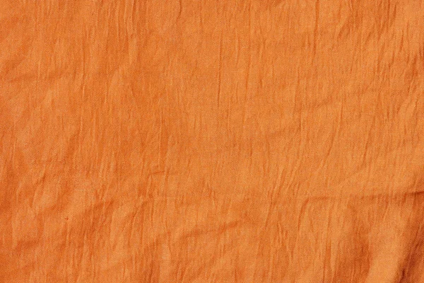 Textura Tela Naranja Textura Material Textil Marrón Claro Bufanda Auburn — Foto de Stock