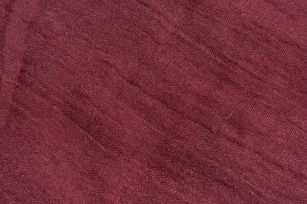 Tekstur Kain Merah Muda Gelap Tekstur Warna Kain Marsala Burgundy — Stok Foto