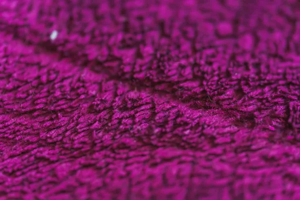Textuur Van Een Roze Badstof Handdoek Roze Stof Voor Badjas — Stockfoto