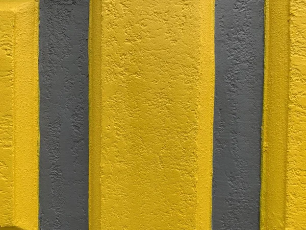 Textur Strukturierten Gipswänden Reliefveredelung Der Wände Zierputz Gelb Gestrichen — Stockfoto