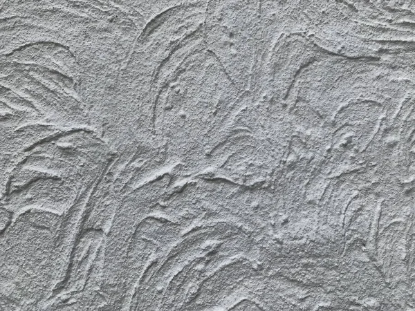 Texture textured plaster walls. Relief finishing of walls. White decorative plaster.