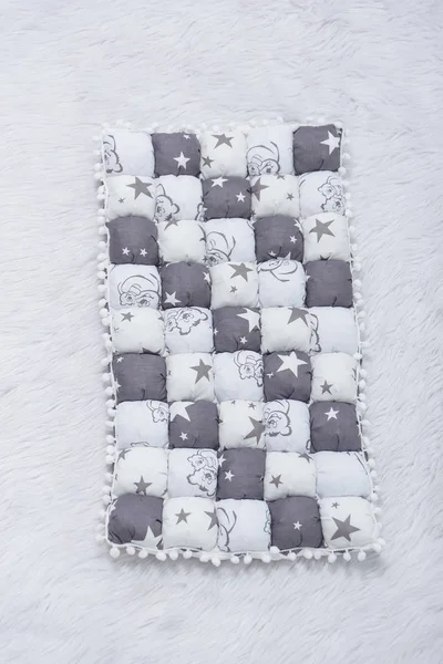 Dekorative Kindermatratze Für Neugeborene Bettwäsche Für Ein Babybett Die Matratze — Stockfoto