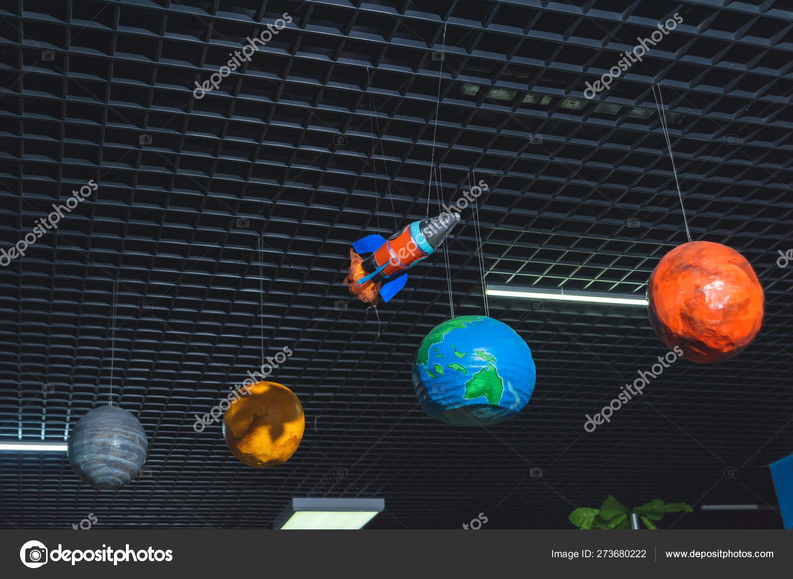 Plastic Models Planets Solar System Layouts Planets Hang