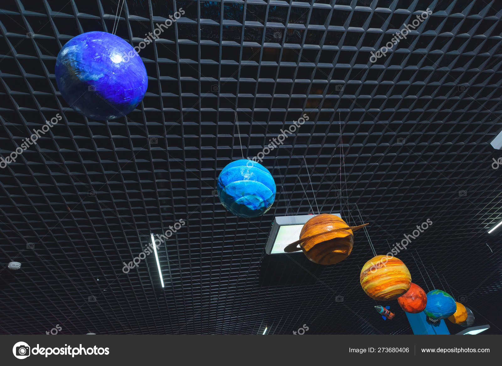 Plastic Models Planets Solar System Layouts Planets Hang