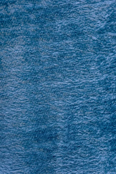 Blauer Stoff Textur Aus Wolle Geschäft Mit Stoffen — Stockfoto