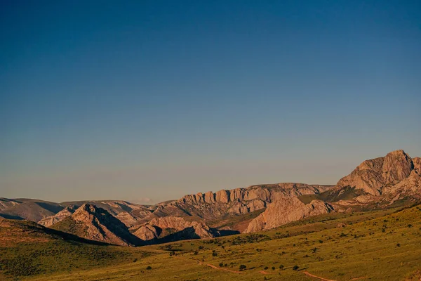 Paesaggio Della Regione Del Kazakistan Meridionale Riserva Montana Boraldai Shymkent — Foto Stock