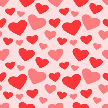 Kalpler Dikişsiz desen arka plan