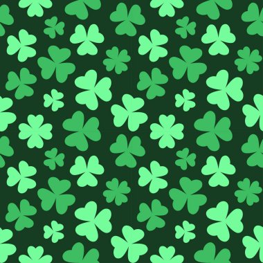 Sorunsuz parlak yonca arka plan 