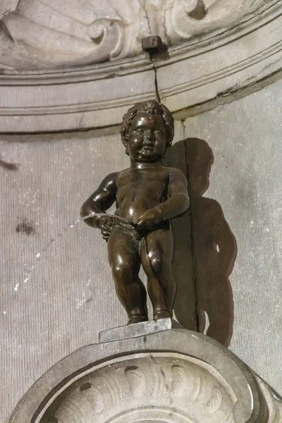 Manneken Pis, Brussels, Belgium — Stock Photo, Image