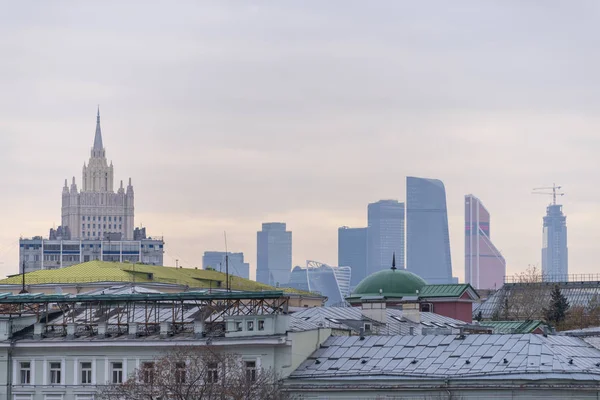 Panorama města Moskva — Stock fotografie