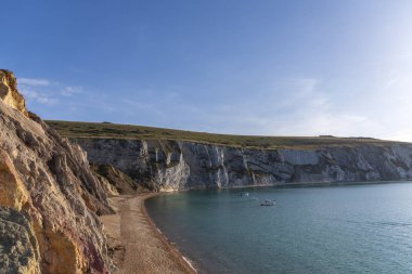 Şap Bay Isle Of Wight iğneler turistik tarafından
