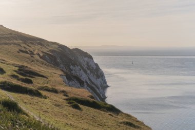 Şap Bay Isle Of Wight iğneler turistik tarafından