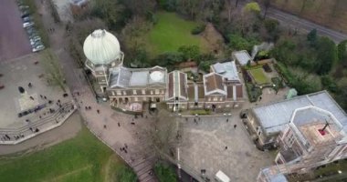 Greenwich Gözlemevi 4k video Kuşlar göz görünümü