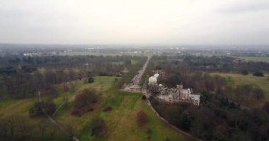 Greenwich Gözlemevi 4k video Kuşlar göz görünümü