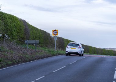 Aspley Guise, Milton Keynes bir araba ile Boş yol