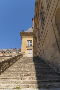 Ortaçağ işareti Kraliyet avcılık kale fontainbleau paris Fransa ve Beyaz Kuğu Gölü yakınlarında