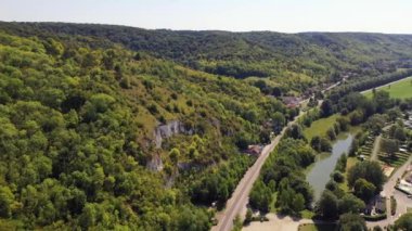 Chateau Gaillard kalesi, Les Andelys, Normandiya, Fransa